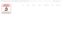 Tablet Screenshot of precisiondeburring.com